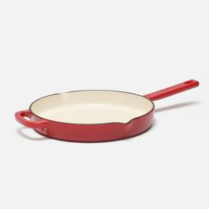 Fabini Smaltovaná litinová pánev bez poklice Ø 26 cm, červená
