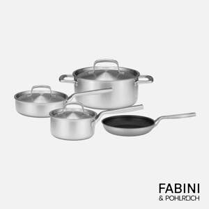 FABINI & Pohlreich - Základní sada nádobí z pětivrstvé nerezové oceli