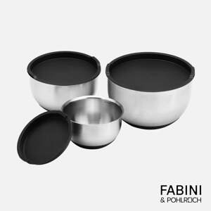 FABINI & Pohlreich - Sada nerezových mís Zdeňka Pohlreicha