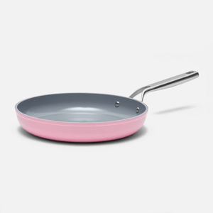 Nepřilnavá pánev Meda 3.0 s keramickým povrchem bez poklice Ø 30 cm, růžová