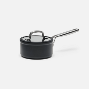Nepřilnavý rendlík Meda 3.0 s keramickým povrchem s poklicí Ø 16 cm (1,3 l), černý