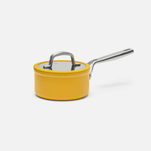 Nepřilnavý rendlík Meda 3.0 s keramickým povrchem s poklicí Ø 16 cm (1,3 l), žlutý