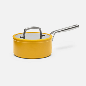 Nepřilnavý rendlík Meda 3.0 s keramickým povrchem s poklicí Ø 20 cm (2,4 l), žlutý