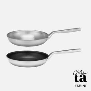 FABINI & Chili Ta - Sada nerezové a  keramické pánve