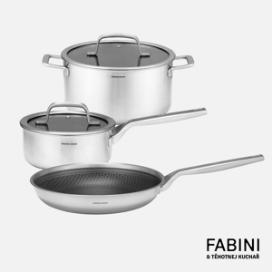 FABINI & Těhotnej kuchař - Základní sada nádobí s hybridním povrchem