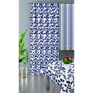 Látka nebo dekorační závěs bavlněný, Lístky, 140 cm 140 cm