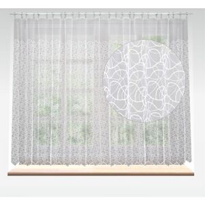 Záclona markizeta, Ola metráž, bílá 120 cm