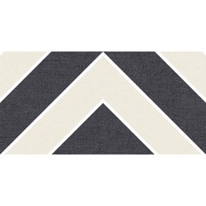 Výprodej Dekorační látky, OXY Zig Zag, tmavě šedý, 150 cm
