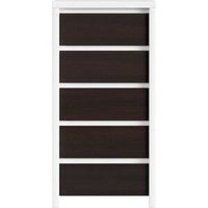 Komoda Kaspian - Black Red White - BRW