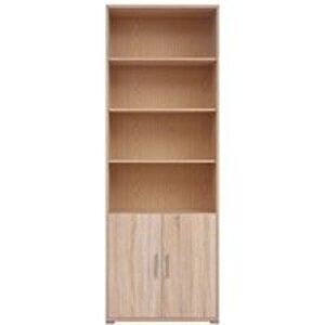 Regál BRW Office - Black Red White - BRW