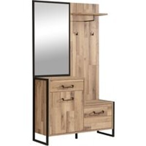 Elegantní a praktická předsíňová stěna do předsíně Hud - Forte