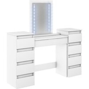 Toaletní stolek Megan 2X4S - Agat