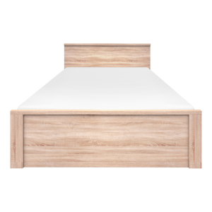Postel, 160x200, dub sonoma, NORTY TYP 8