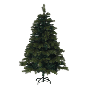 3D vánoční stromek, zelená, 120 cm, CHRISTMAS TYP 9