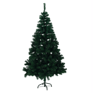 Vánoční stromek s kovovým stojanem, 120 cm, CHRISTMAS TYP 10