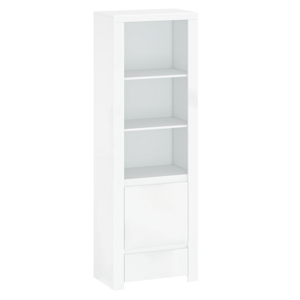 Regál 1D1S, bílý lesk, LINDY