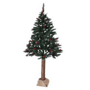 Vánoční stromek s koblihami na pníku, posněžený, 180 cm, PNIK TYP 2