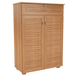 Botník, MDF laminovaná, natural, FP 03 P2, poškozené zboží