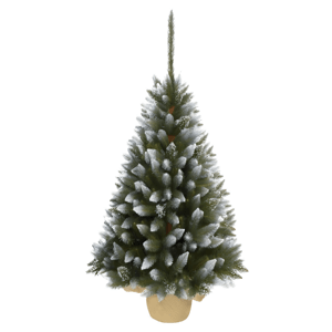 Vánoční stromek, posněžený, 150 cm, CHISMA TYP 4