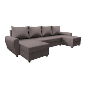 Univerzální sedací souprava, šedobéžová Taupe, DAKAR NEW U