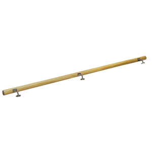 Madlo/zábradlí, masivní dřevo, přírodní, 200 cm, MANEL TYP 2